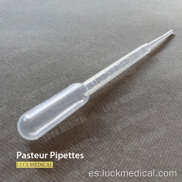 Uso del laboratorio científico de Pasteur Pipettes